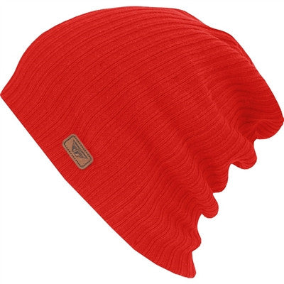 FLY Racing Slouch Beanie - Red
