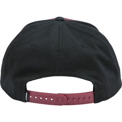 FLY Racing Gasket Snapback Hat - Black/Red