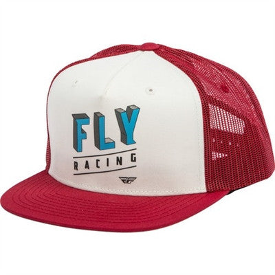 FLY Racing Youth Dimensions Snapback Hat - Red