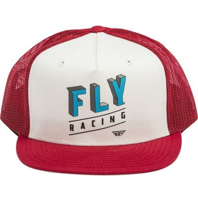 FLY Racing Youth Dimensions Snapback Hat - Red