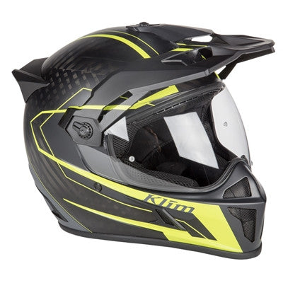 Klim 2019 Krios Karbon Adventure Full Face Helmet - Vanquish Hi-Vis