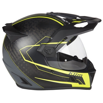 Klim 2019 Krios Karbon Adventure Full Face Helmet - Vanquish Hi-Vis