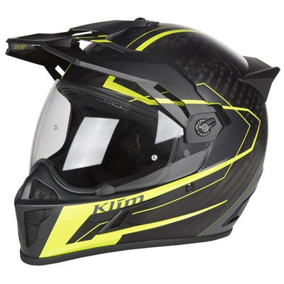 Klim 2019 Krios Karbon Adventure Full Face Helmet - Vanquish Hi-Vis
