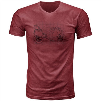 FLY Racing Variety Tee - Burgundy
