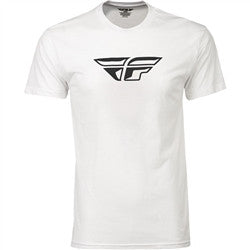 FLY Racing F-Wing Premium Fit Tee - White