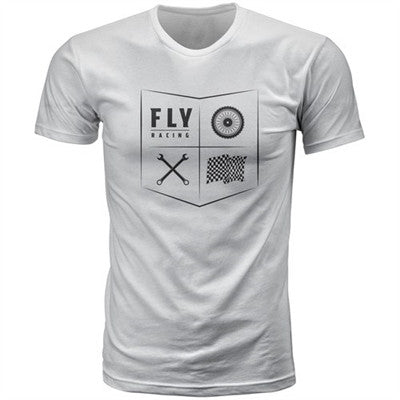 FLY Racing All Things Moto Tee - White