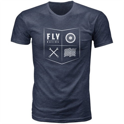 FLY Racing All Things Moto Tee - Midnight Navy