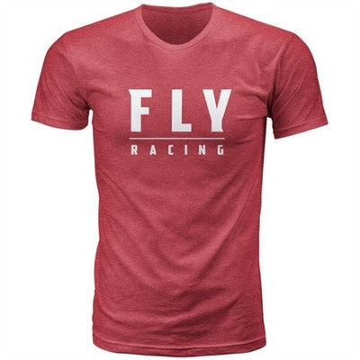 FLY Racing Logo Tee - Cardinal Red