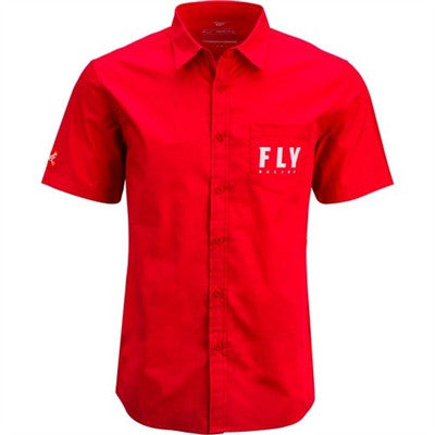 FLY Racing Pit Shirt - Red