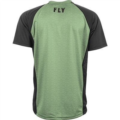 FLY Racing 2020 Super D Bicycle Jersey - Sage Heather/Black