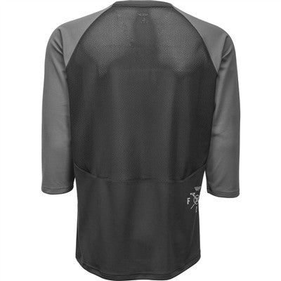 FLY Racing 2020 Ripa 3/4 Sleeve Bicycle Jersey - Black/Charcoal
