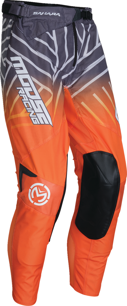 Moose Racing 2024 Sahara Pants - Gray/Orange