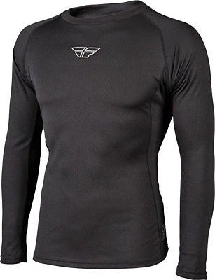 FLY Racing Lightweight Long Sleeve Base Layer Top - Black