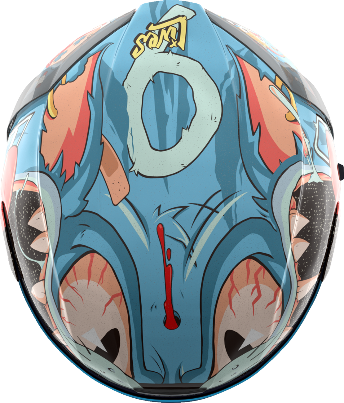 ICON Airform MIPS Helmet 9 Lives Blue