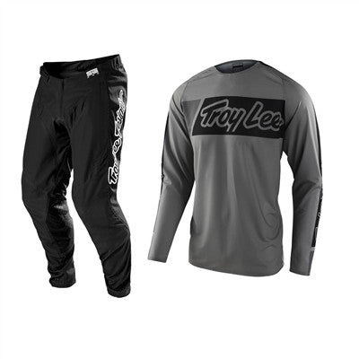 Troy Lee Designs 2022 SE Pro Air Vox Gray Jersey Pant Combo