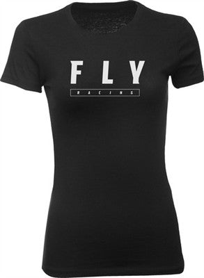 FLY Racing Womens Logo Tee - Black
