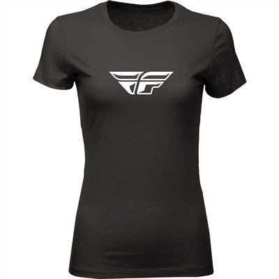 FLY Racing Womens F-Wing Tee - Black