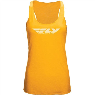 FLY Racing Womens Corporate Tank - Yellow
