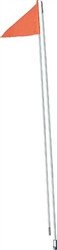 Safety 2015 2 Piece Fiber Pole Flag