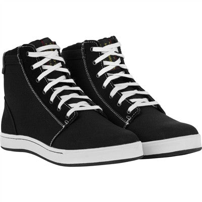 Highway 21 Axle Riding Shoes - Black/White