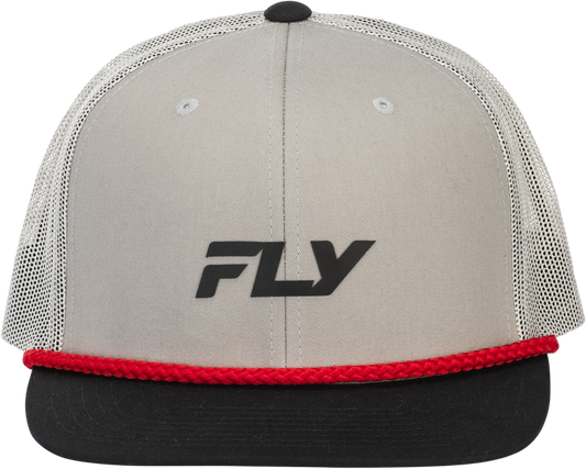 FLY Racing Trucker Hat Grey