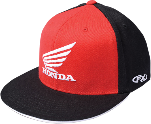 Factory Effex Honda Big Flex-Style Hat Red-Black