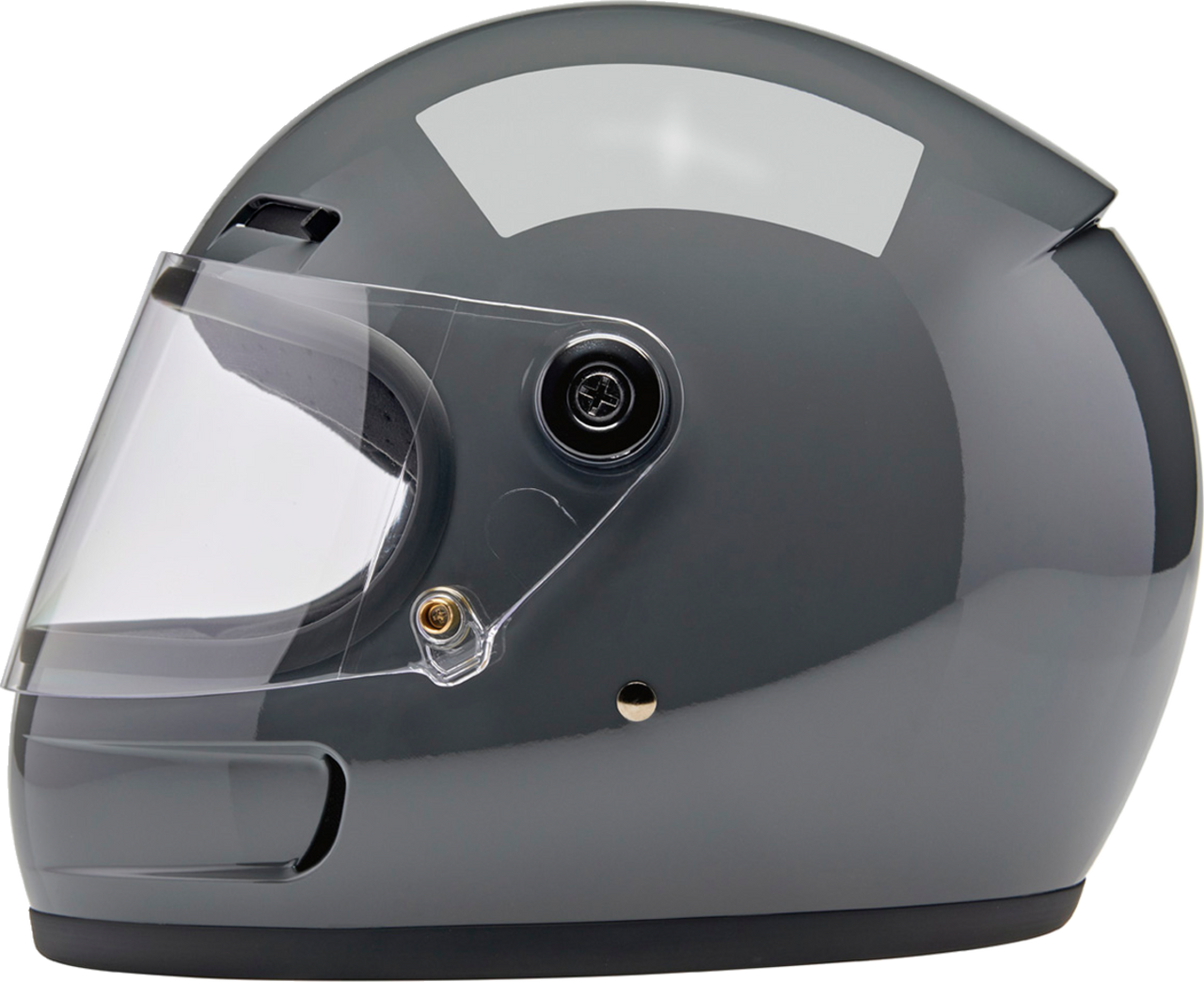 Biltwell Gringo SV Full Face Helmet Gloss Storm Gray