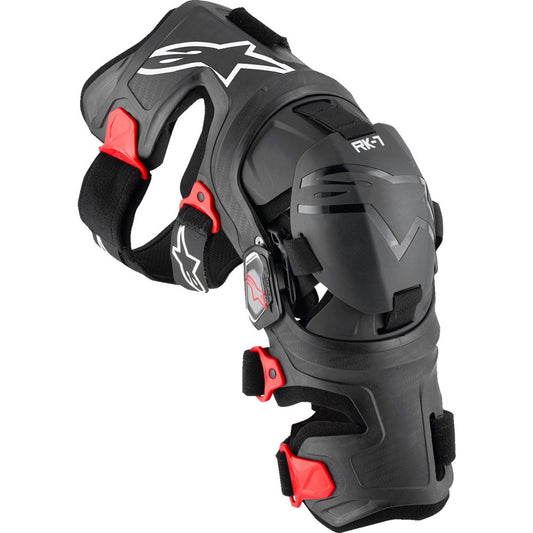 Alpinestars RK-7 Plasma Knee Braces Black/Red