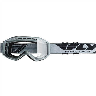 FLY Racing 2020 Focus Goggle - Grey W/Clear Lens