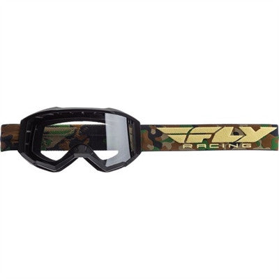 FLY Racing 2020 Focus Goggle - Camo/Clear Lens