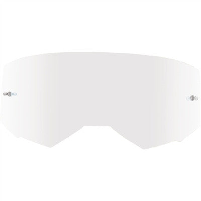 FLY Racing 2020 Zone/Focus Goggle Lens - Single Lens W/O Tear Off Pins Clear