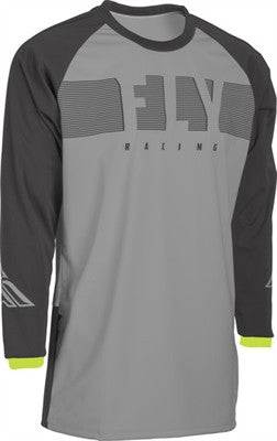 FLY Racing 2020 Fly Windproof Jersey - Grey/Hi-Vis