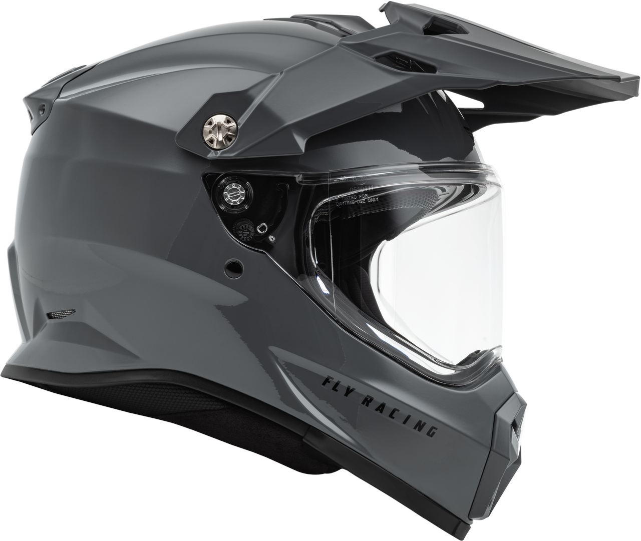 FLY Racing 2025 Trekker Solid Helmet Grey