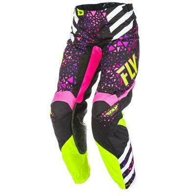 FLY Racing 2018 Womens Kinetic Race Pant - Neon Pink/Hi Vis