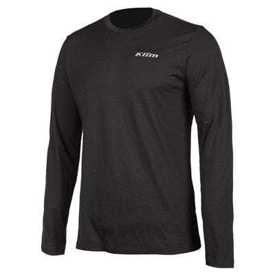 Klim 2019 Teton Merino Wool Base Layer Long Sleeve Shirt - Black
