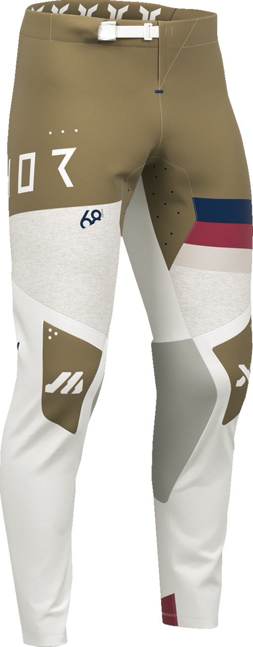 Thor 2026 Sportmode League White/Copper Jersey Pant Combo