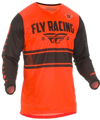 FLY Racing 2019 Kinetic Mesh Era Jersey - Neon Orange/Black