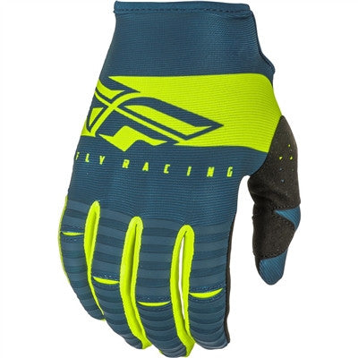 FLY Racing 2019 Kinetic Shield Gloves - Navy/Hi-Vis