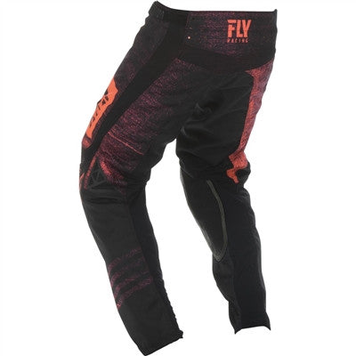 FLY Racing 2019 Youth Kinetic Noiz Pants - Neon Red/Black
