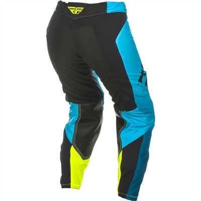FLY Racing 2019 Youth Girls Lite Race Pants - Blue/Hi-Vis