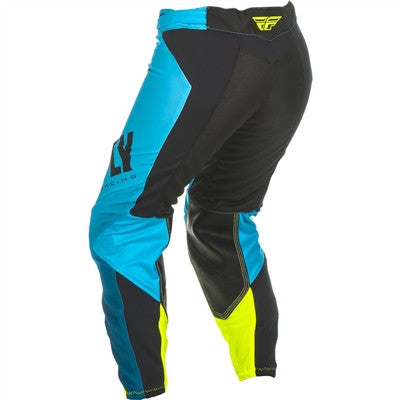 FLY Racing 2019 Youth Girls Lite Race Pants - Blue/Hi-Vis
