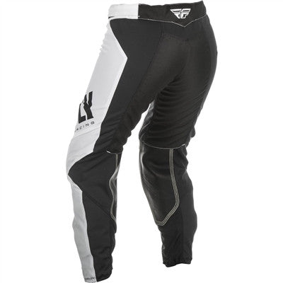 FLY Racing 2019 Youth Girls Lite Race Pants - White/Black