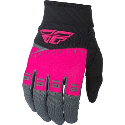 FLY Racing 2019 F-16 Gloves - Neon Pink/Black/Grey