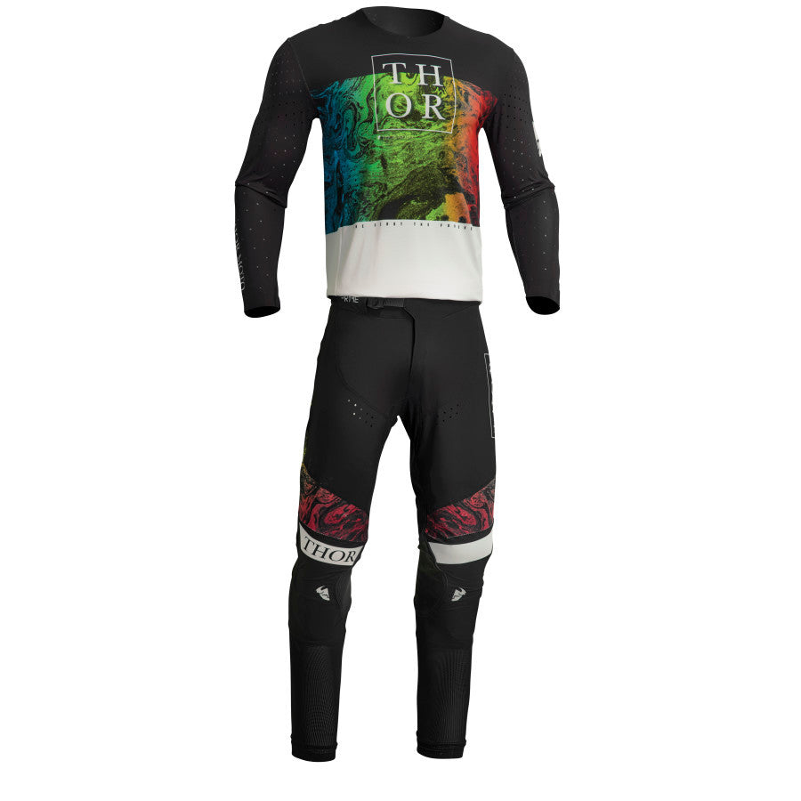 Thor 2023 Prime Melter Jersey Pant Combo Black/Vintage White