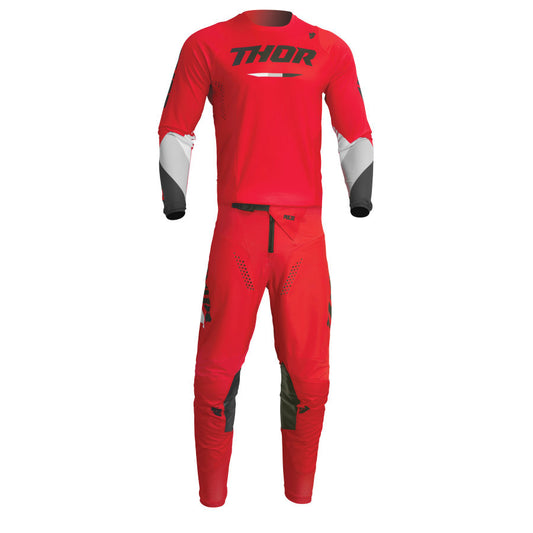 Thor 2024 Pulse Tactic Jersey Pant Combo Red