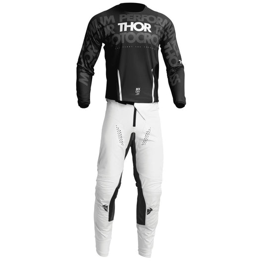 Thor 2024 Pulse Mono Jersey Pant Combo Black/White