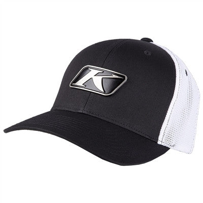 Klim Icon Snap Hat - Black White