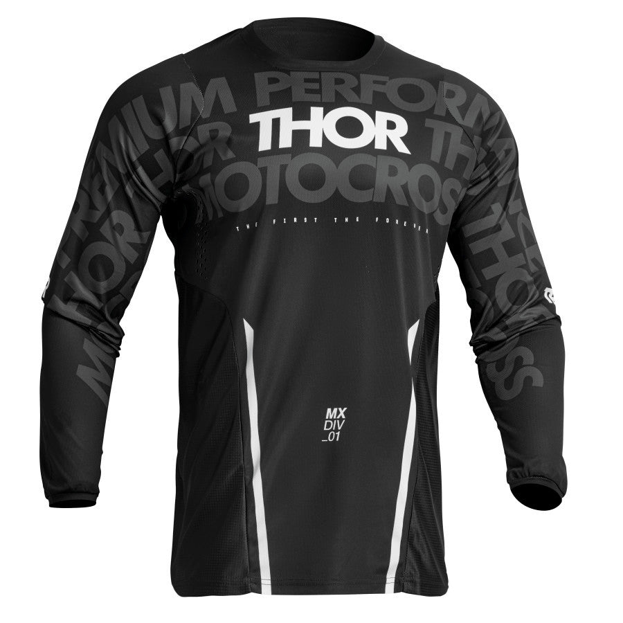 Thor 2024 Pulse Mono Jersey Pant Combo Black/White