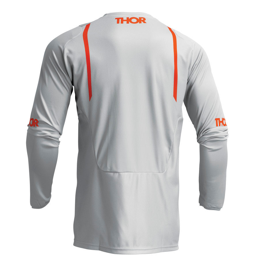 Thor 2024 Pulse Mono Jersey Pant Combo Light Gray/Orange