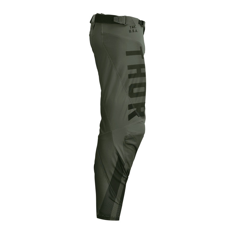 Thor 2024 Pulse Combat Jersey Pant Combo Army/Black